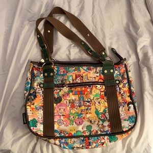 - Tokidoki Carnival Print Shoulder Bag